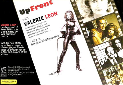 Valerie Leon Signed Photos and Autographs